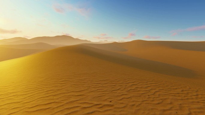 沙漠延时 撒哈拉沙漠