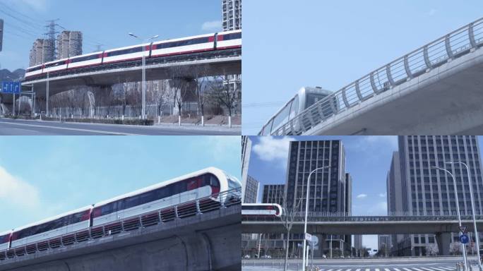 磁悬浮S1 轨道交通 地铁 轻轨 4K