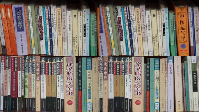各种各样的中医书籍