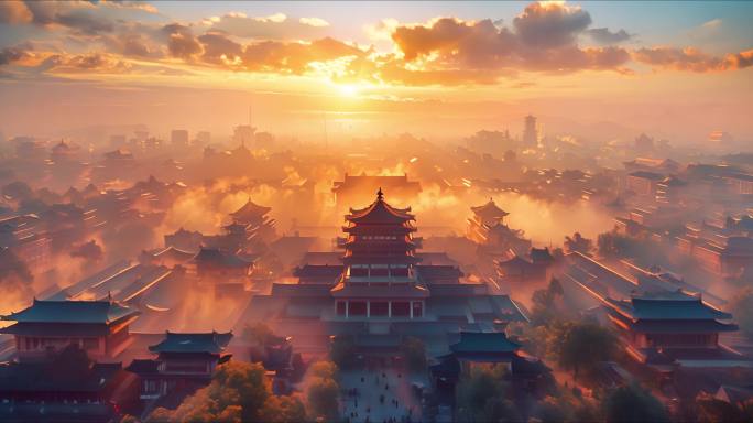 梦回大唐长安城中国古代建筑