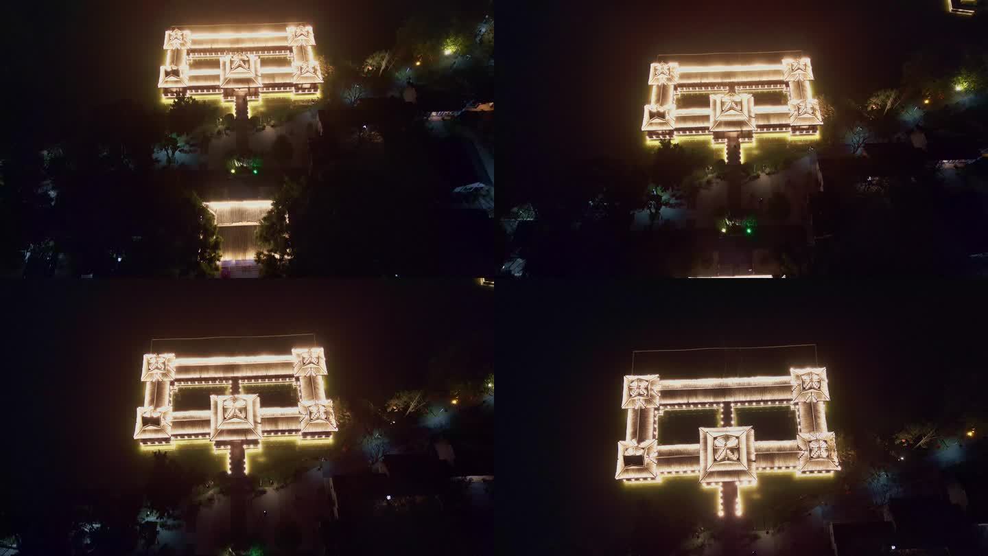 V1-0044_D航拍广东省惠州西湖夜景
