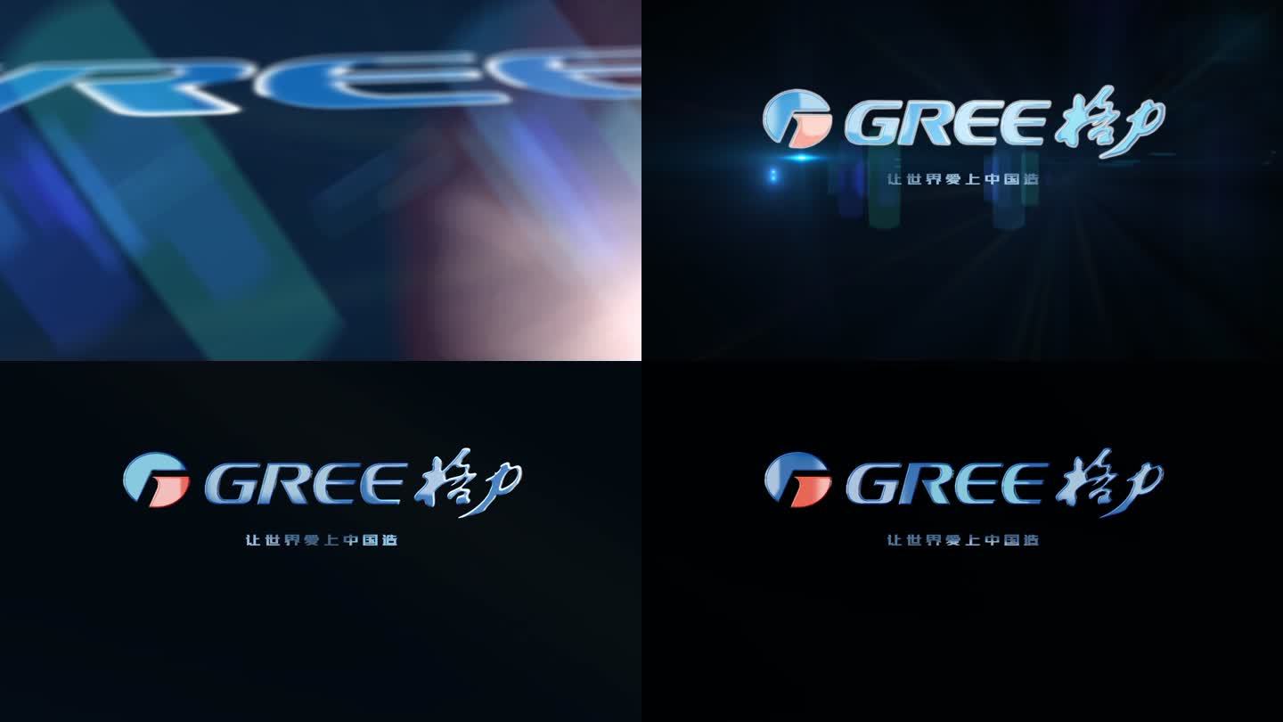 经典黑色背景logo演绎