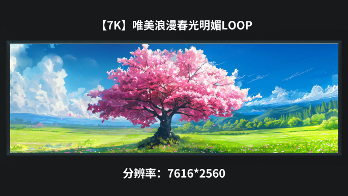 【7k】唯美浪漫春光明媚loop