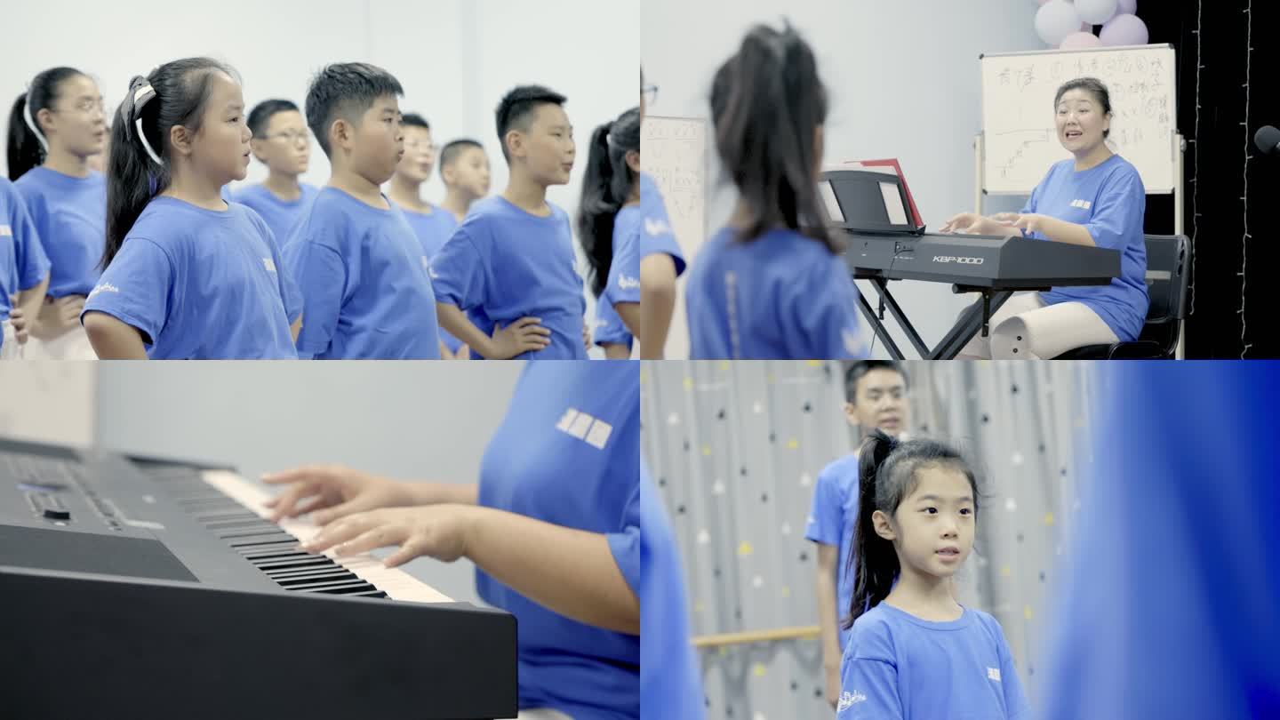 钢琴音乐合唱学生课