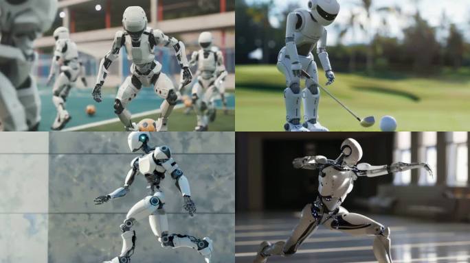 机器人运动舞蹈4K