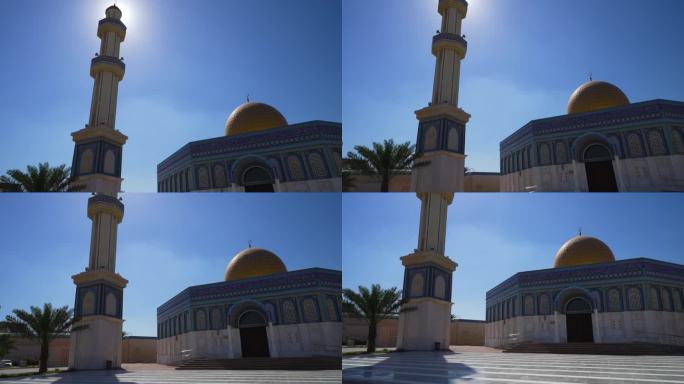 圆顶清真寺或巴尼哈希姆清真寺或清真寺阿布扎比阿联酋