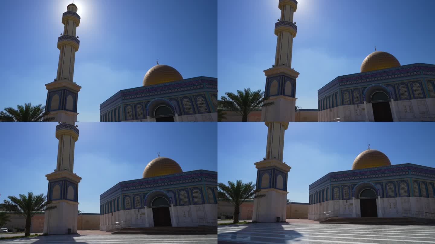 圆顶清真寺或巴尼哈希姆清真寺或清真寺阿布扎比阿联酋