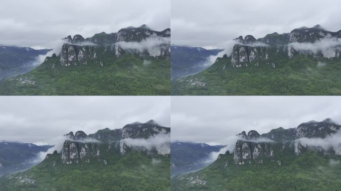 雨后西陵峡