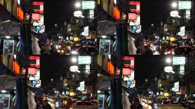 曼谷的夜生活和红灯区
