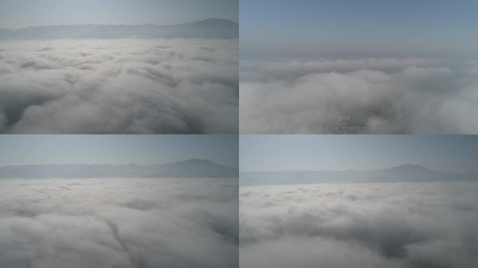 湖南省怀化市鹤城区云航拍4K-05