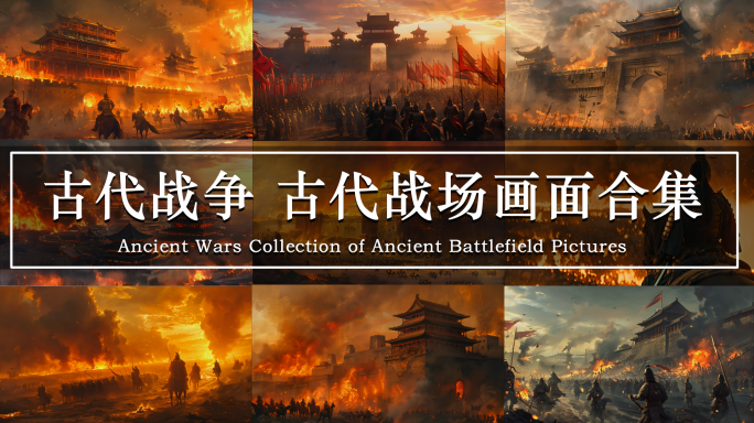 中国古代战场 古代战争 战火弥漫战争动画