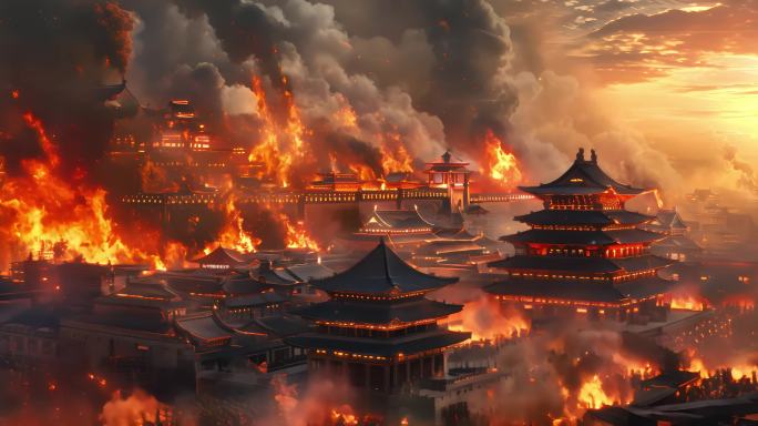 中国古代战场 古代战争 战火弥漫战争动画