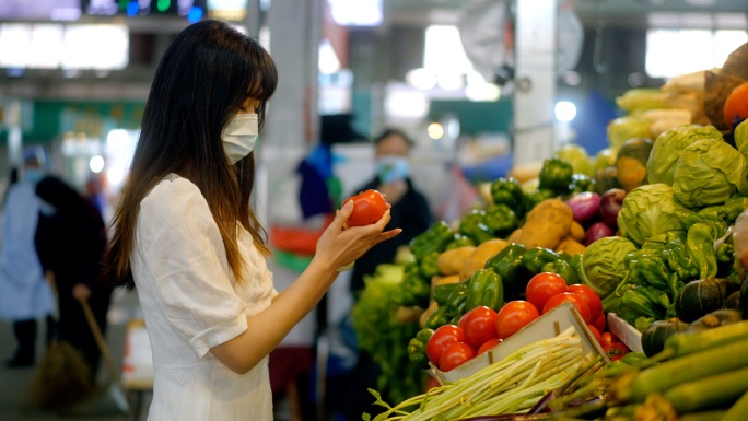 菜场买菜农贸市场便民服务生鲜超市海鲜水产