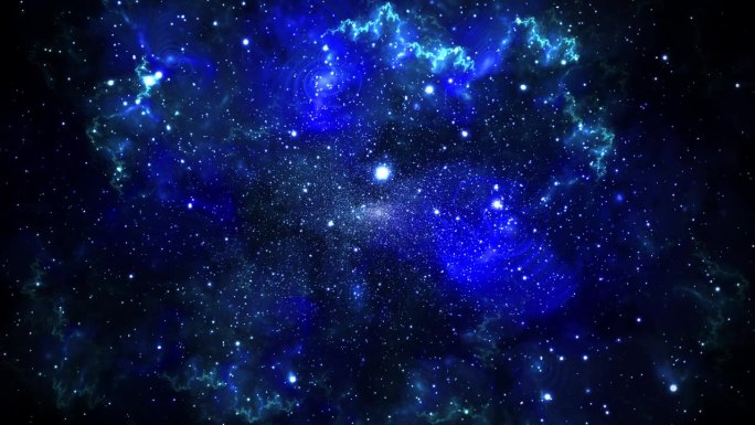 星系之旅:在恒星之间缓慢移动，朝向遥远的星系和星云