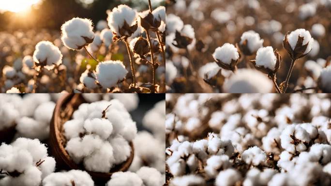 棉花 新疆棉花 棉花航拍 棉花特写