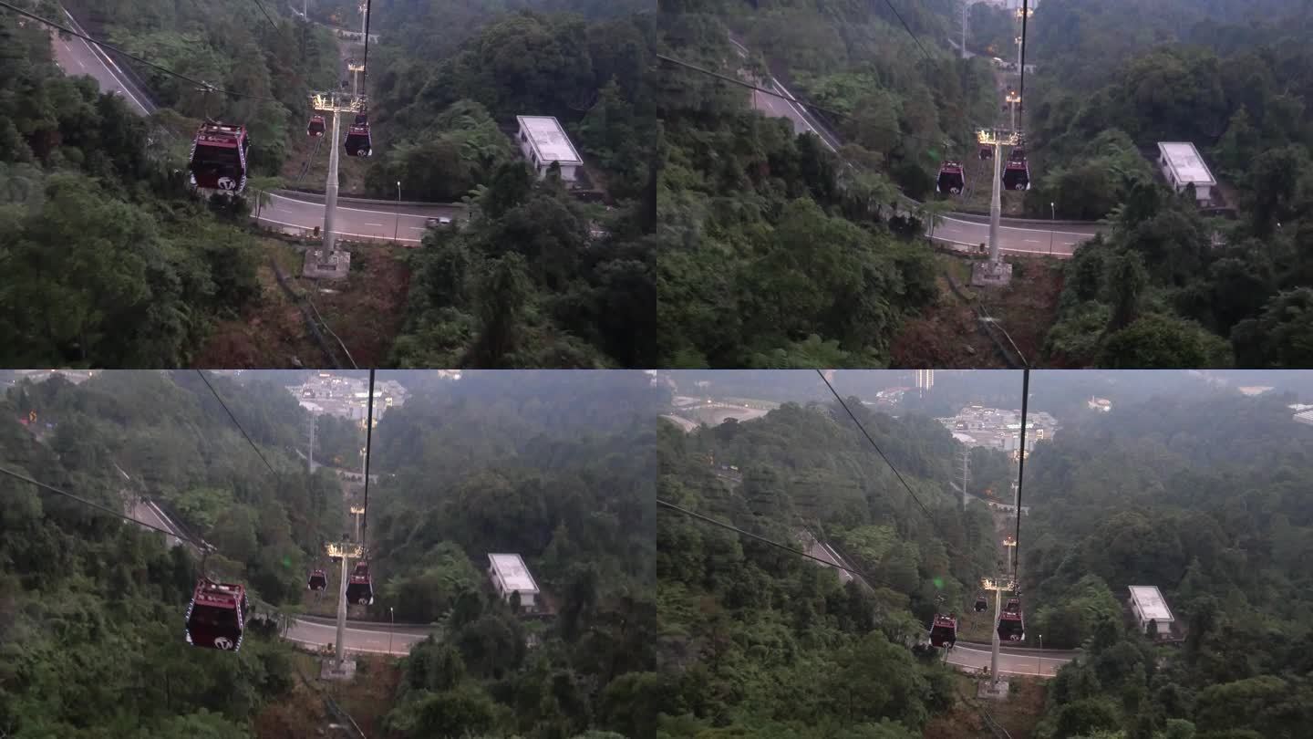 马来西亚吉隆坡云顶缆车