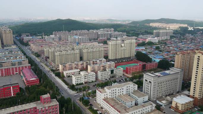 辽宁省辽阳市辽阳县地标航拍4K