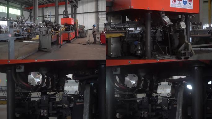 钢筋生产螺纹钢工厂建材焊接机械加工钢材