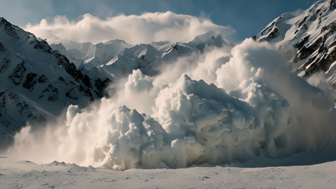 雪崩 4K