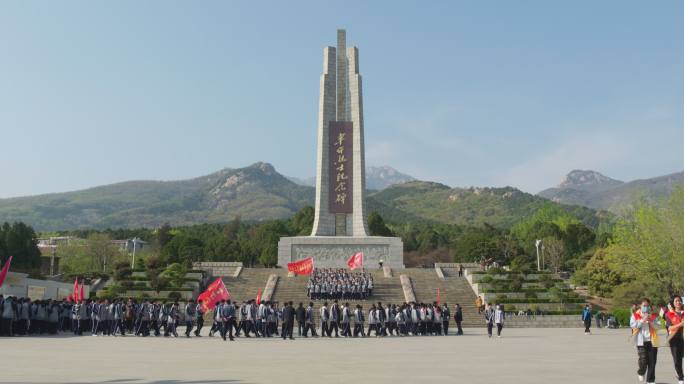 清明扫墓烈士陵园