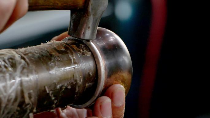 传统工艺：铜器焊接精修全过程