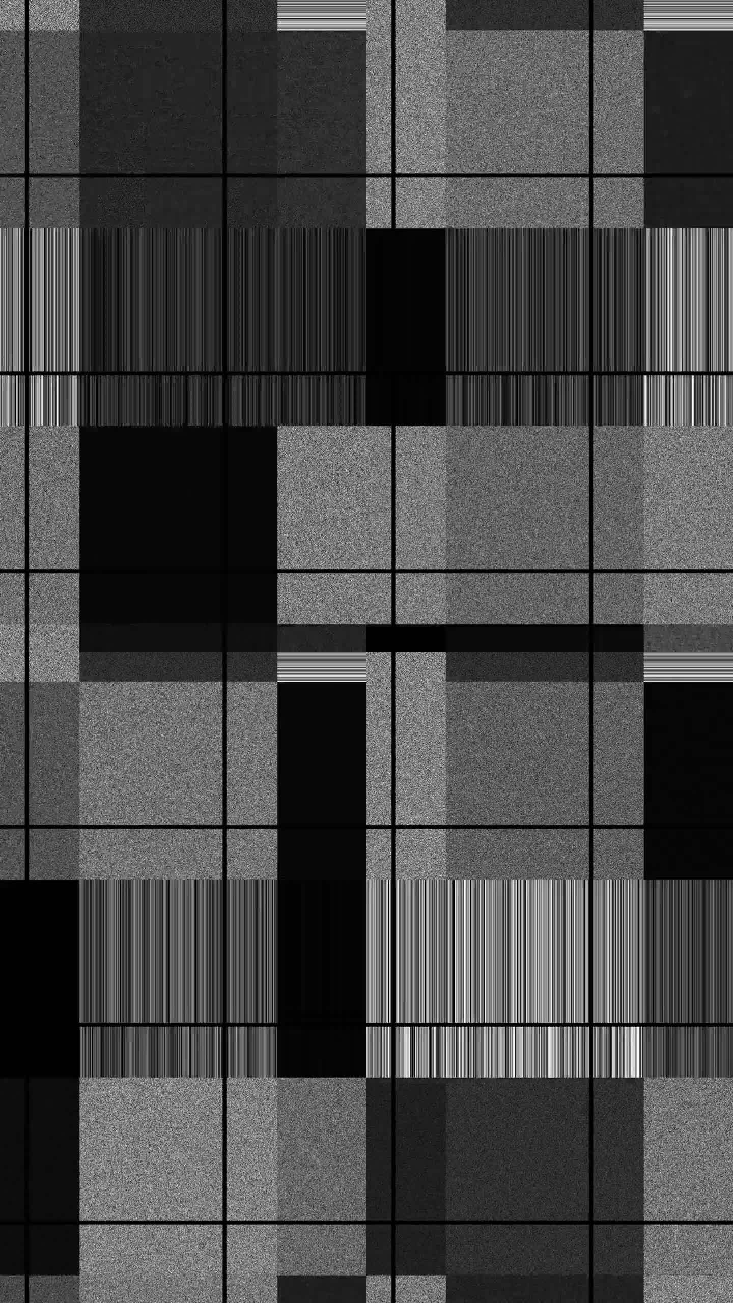 噪声和像素网格概念垂直视频
