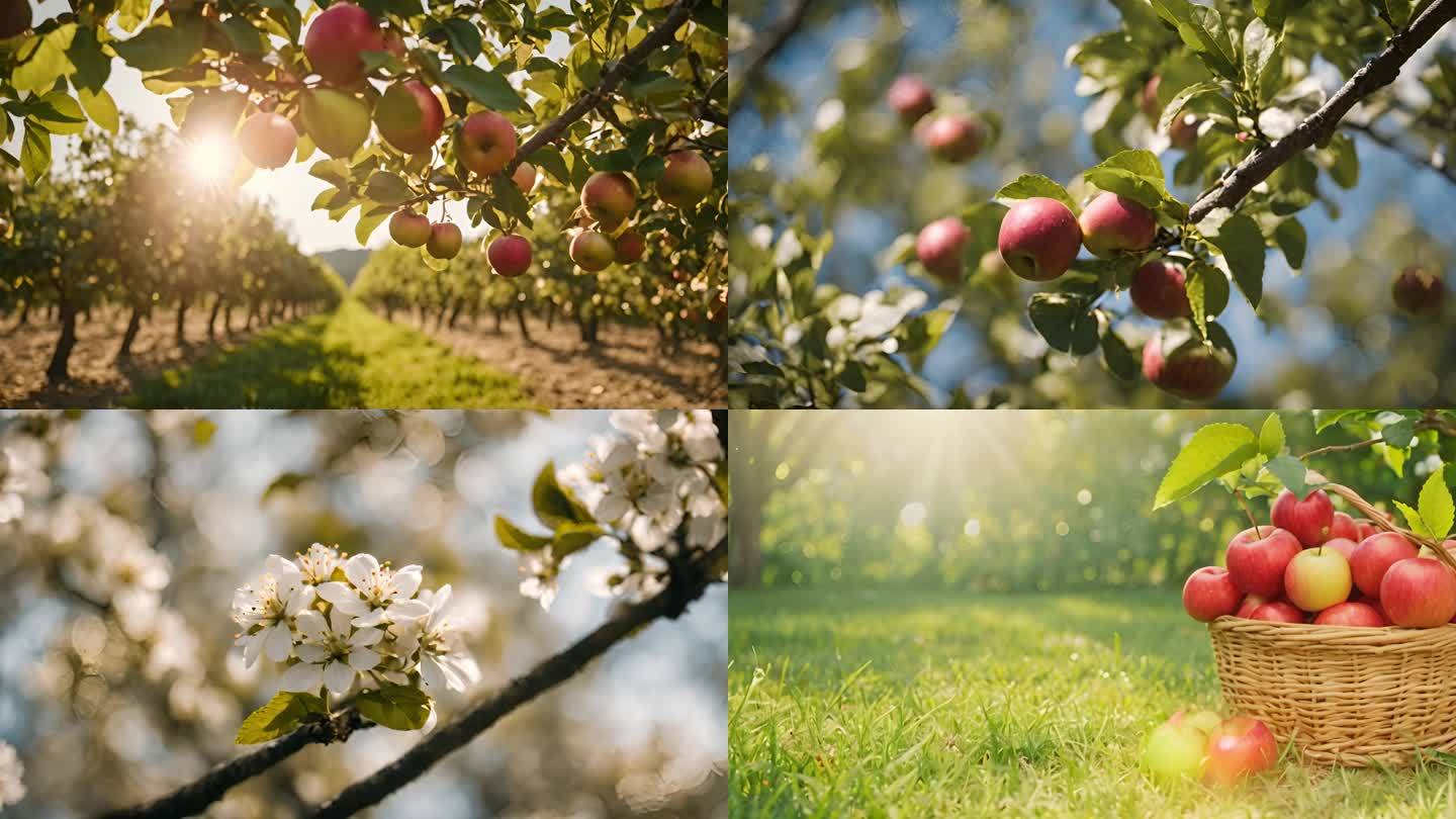 苹果 苹果树 苹果果园 苹果种植