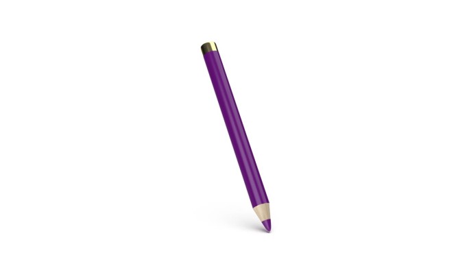 紫色眼线笔