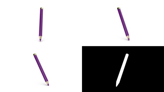 紫色眼线笔