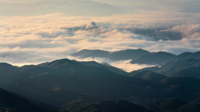 河源缺牙山云海延时-4K--30P