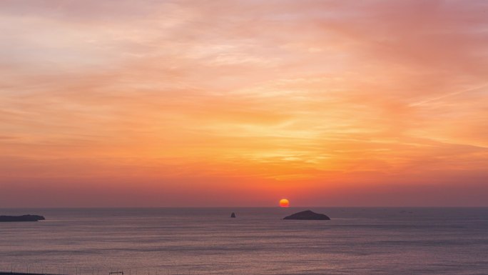 海上日出