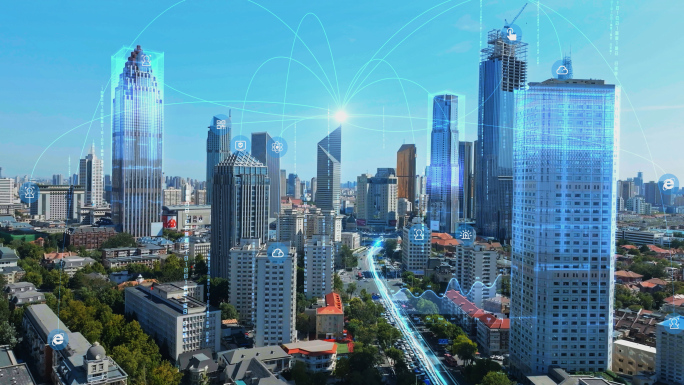 5G数字城市智慧城市科技城市