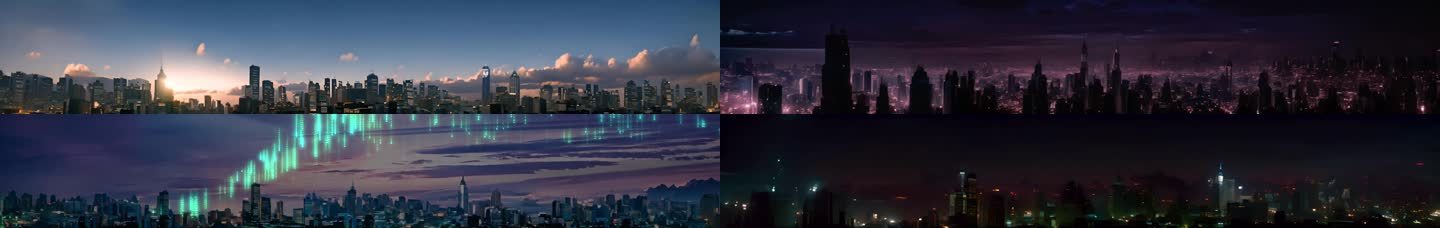 4K宽屏-城市夜景