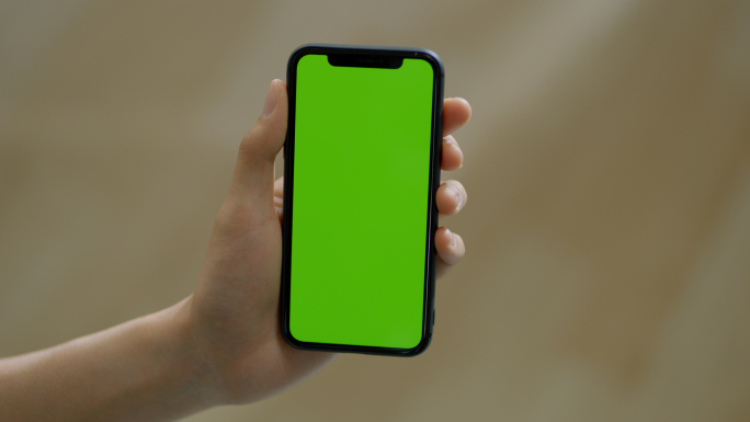 手机扫码绿幕抠图 通用素材 竖版