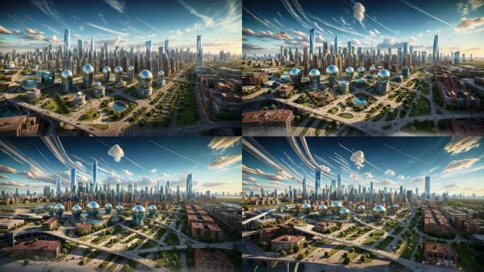 AI未来城市变迁9