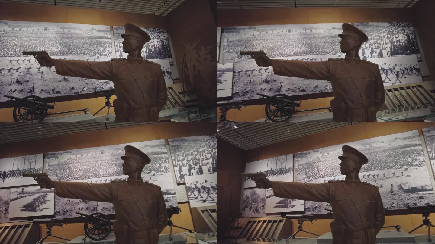 解放军战士雕像