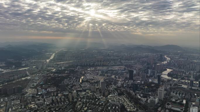 湖州城市宣传片丁达尔延时