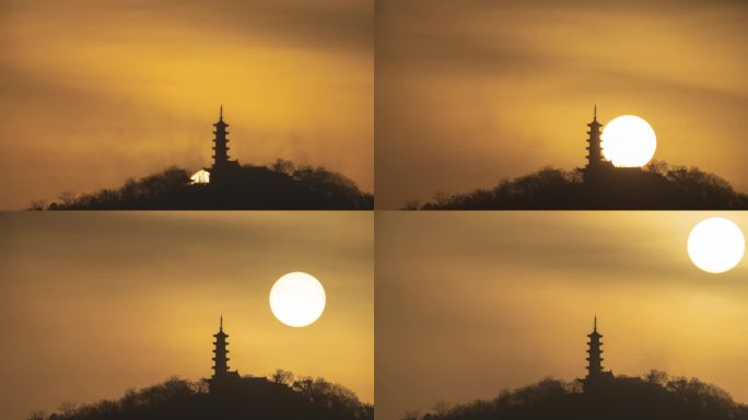 湖州宣传片道场山日出