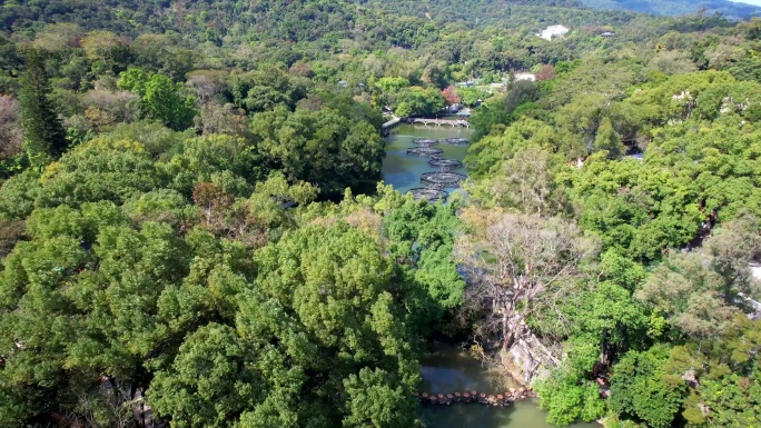 惠州罗浮山白莲湖大景5