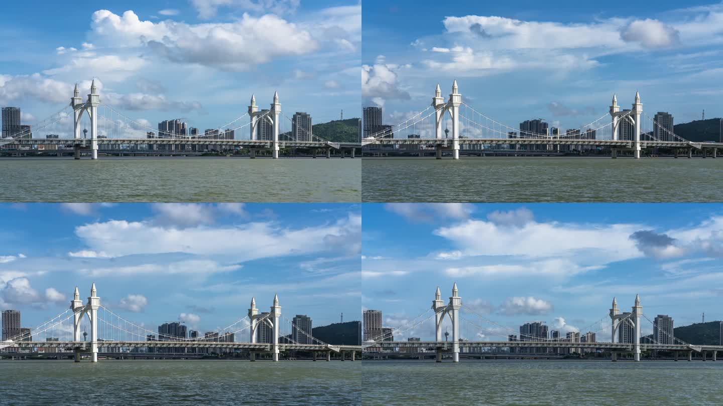 珠海白石桥延时摄影