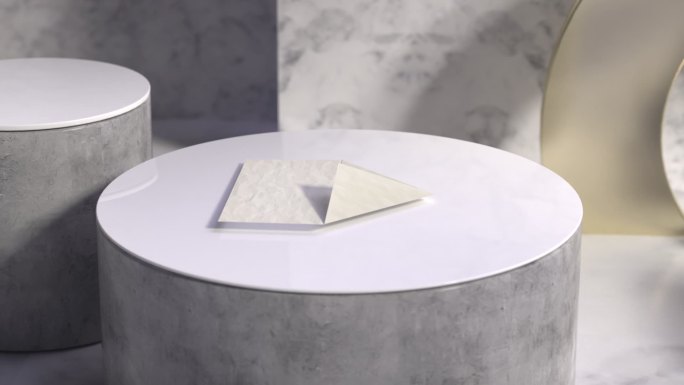 纸飞机折叠动画C4D工程+高清视频