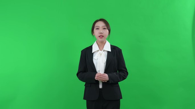 美女绿幕讲解 新闻 娱乐 综艺 节目