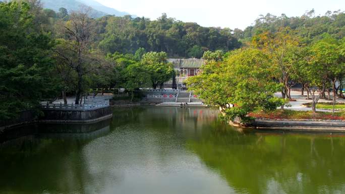 惠州罗浮山白莲湖大景