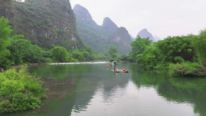 桂林山水航拍