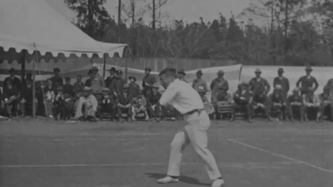 上世纪网球 男子网球 网球慢镜头