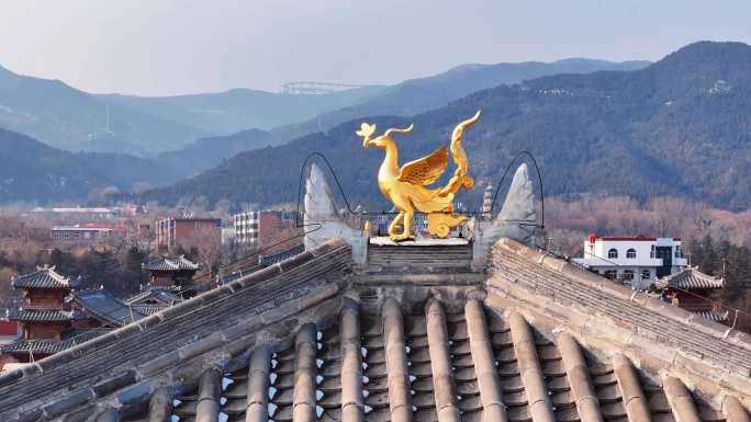 晋祠 春意 新春 太原古建 地标建筑