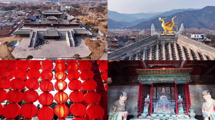 晋祠 春意 新春 太原古建 地标建筑