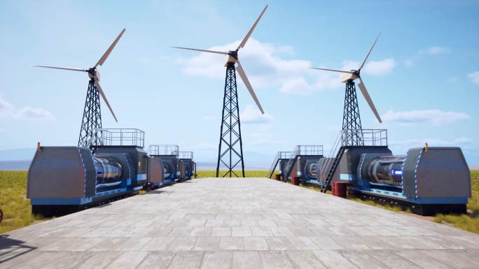 科技新能源风力储能电池