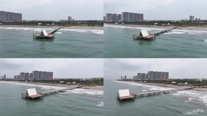 湛江吴川鼎龙湾国际海洋度假区航拍