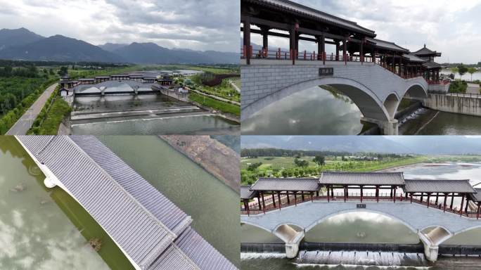 鄠邑区涝峪河天桥湖